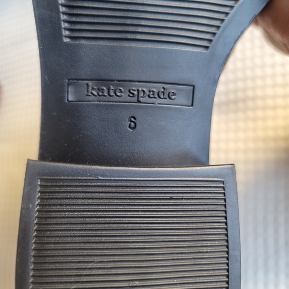 Kate Spade New York, Solstice Rain‎ Boot, Black, Size 6 - Picture 7 of 15